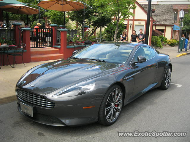 Aston Martin Virage spotted in Ashland, Oregon