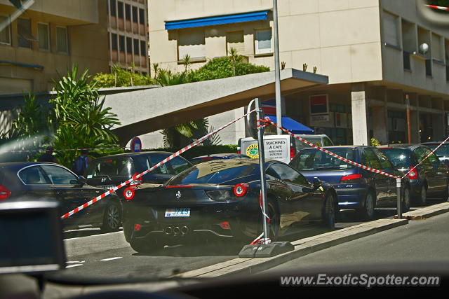 Ferrari 458 Italia spotted in Monte-carlo, Monaco