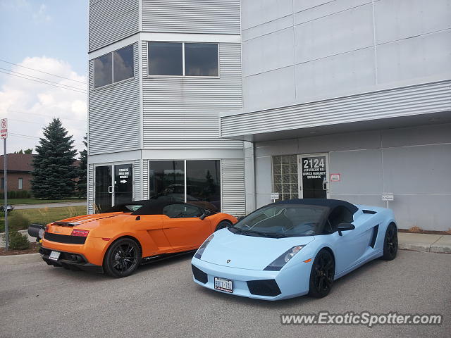 Lamborghini Gallardo spotted in London Ontario, Canada