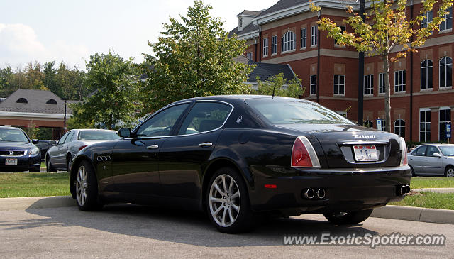 Maserati Quattroporte spotted in New Albany, Ohio