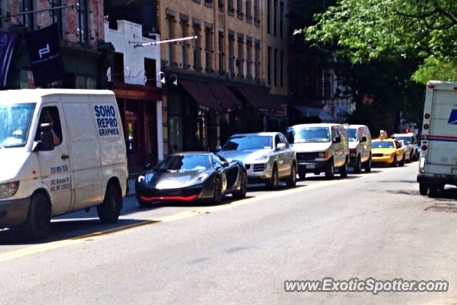 Mclaren MP4-12C spotted in Manhattan, New York