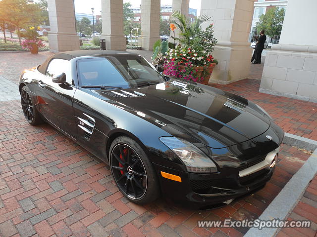 Mercedes SLS AMG spotted in Columbus, Ohio