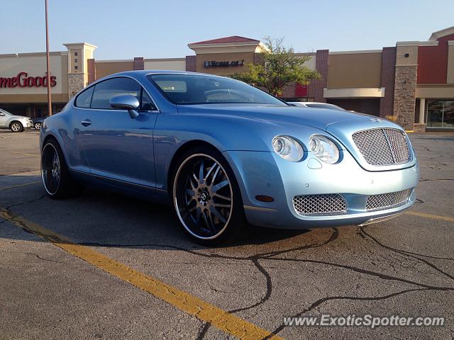 Bentley Continental spotted in Omaha, Nebraska