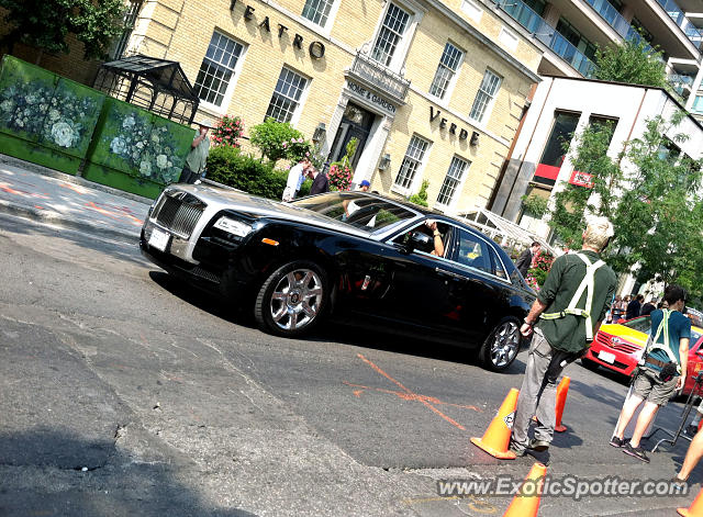 Rolls Royce Ghost spotted in Toronto, Canada