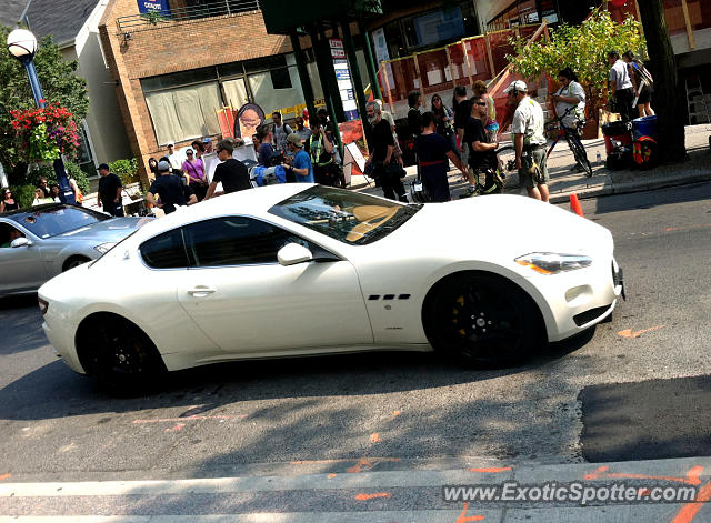 Maserati GranTurismo spotted in Toronto, Canada