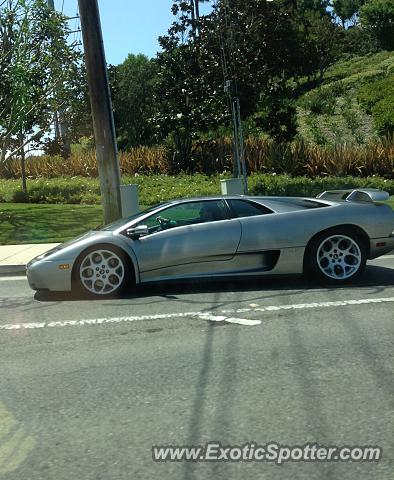 Lamborghini Diablo spotted in Newport Beach, California