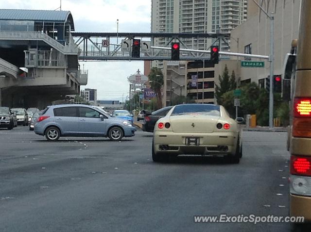 Ferrari 612 spotted in Las Vegas, Nevada