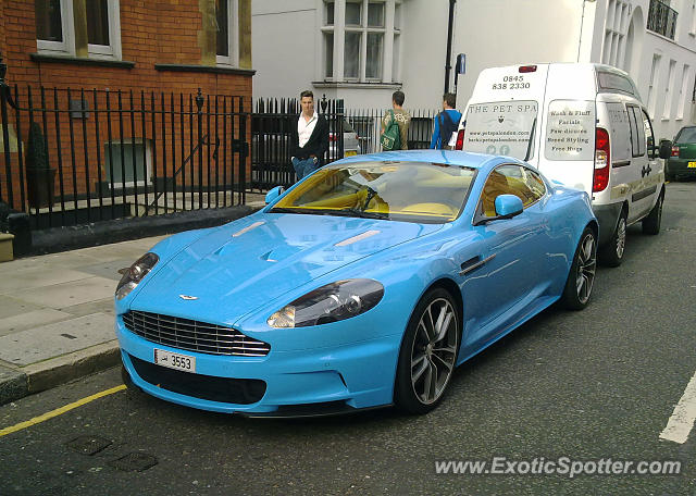 Aston Martin DBS spotted in London, United Kingdom