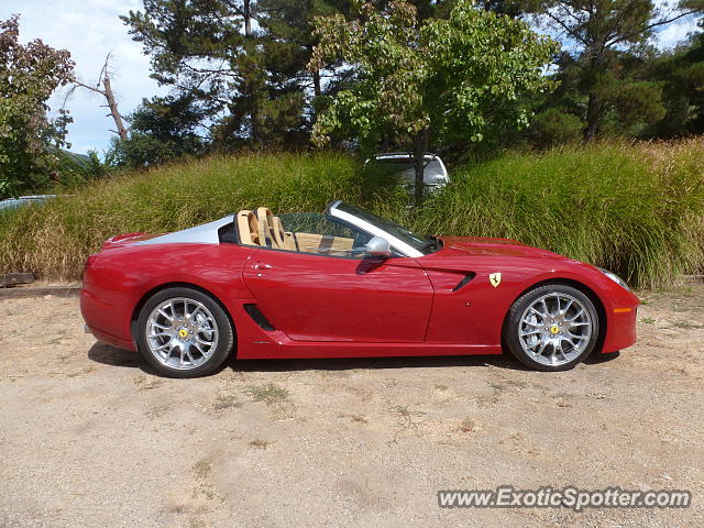 Ferrari 599GTO spotted in Carmel Valley, California