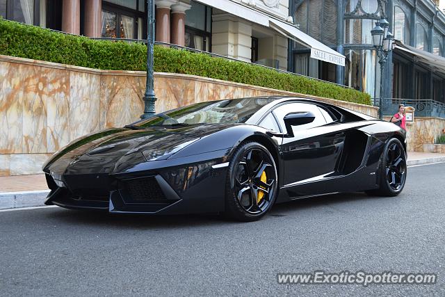 Lamborghini Aventador spotted in Monte Carlo, Monaco