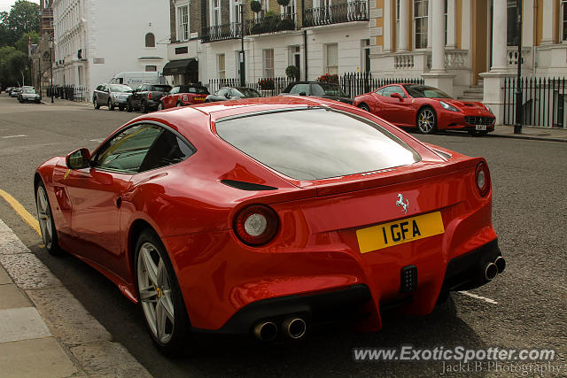 Ferrari F12 spotted in London, United Kingdom