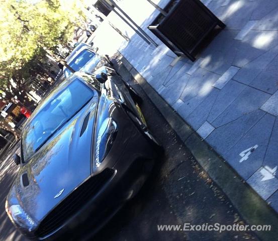 Aston Martin Vanquish spotted in Sydney, Australia