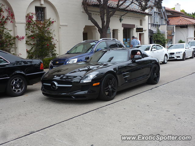 Mercedes SLS AMG spotted in Carmel, California