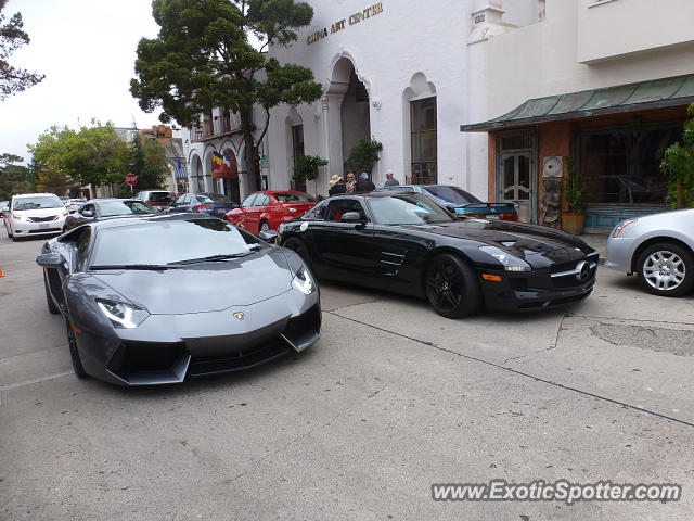 Lamborghini Aventador spotted in Carmel, California