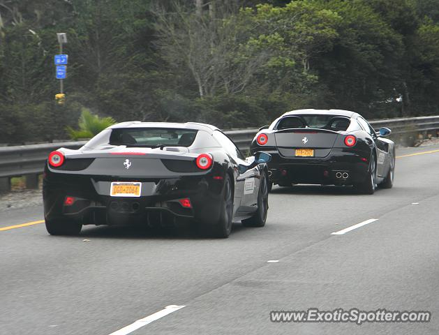 Ferrari 458 Italia spotted in Carmel, California