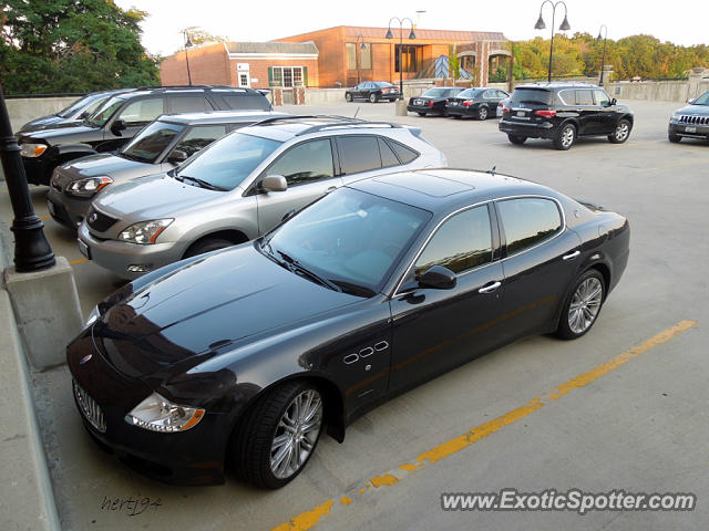 Maserati Quattroporte spotted in Lake Forest, Illinois