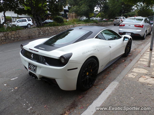 Ferrari 458 Italia spotted in Carmel, California