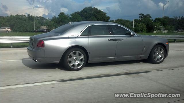 Rolls Royce Ghost spotted in Tampa bay, Florida