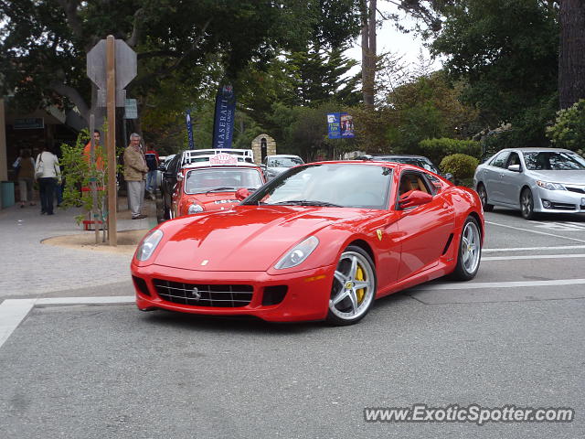 Ferrari 599GTB spotted in Carmel, California