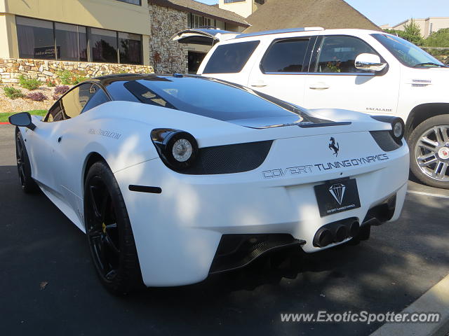 Ferrari 458 Italia spotted in Monterey, California