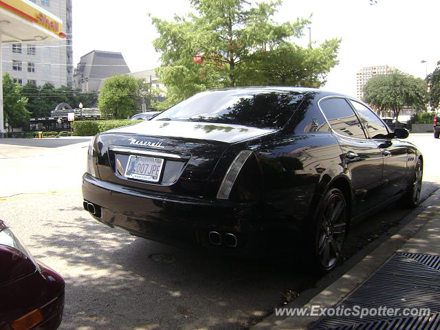 Maserati Quattroporte spotted in Dallas, Texas