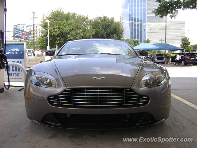 Aston Martin Vantage spotted in Dallas, Texas