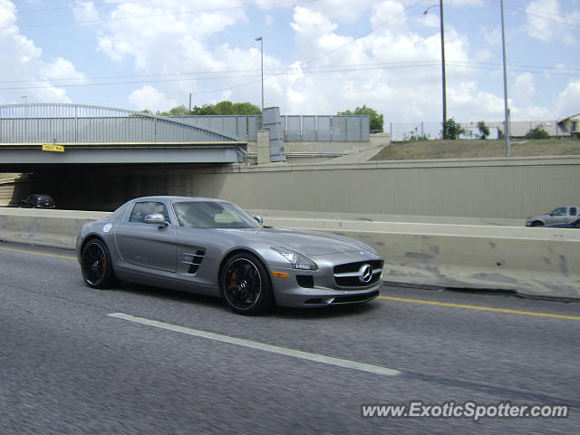 Mercedes SLS AMG spotted in Dallas, Texas