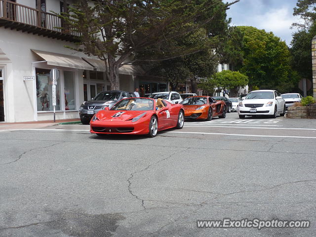 Ferrari 458 Italia spotted in Carmel, California