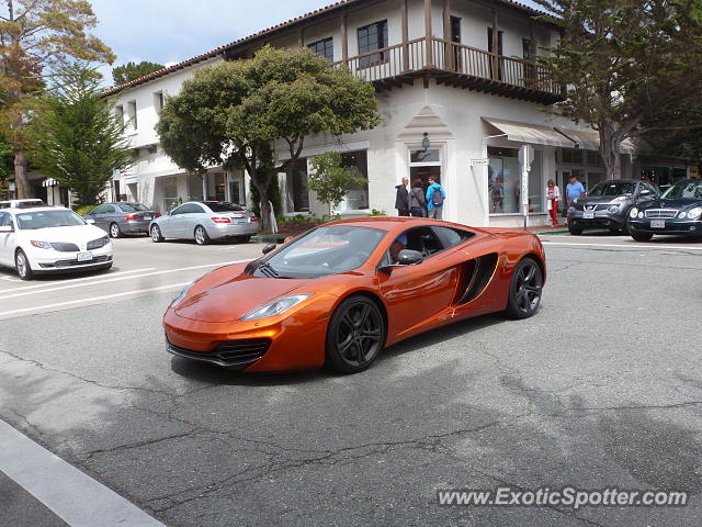 Mclaren MP4-12C spotted in Carmel, California