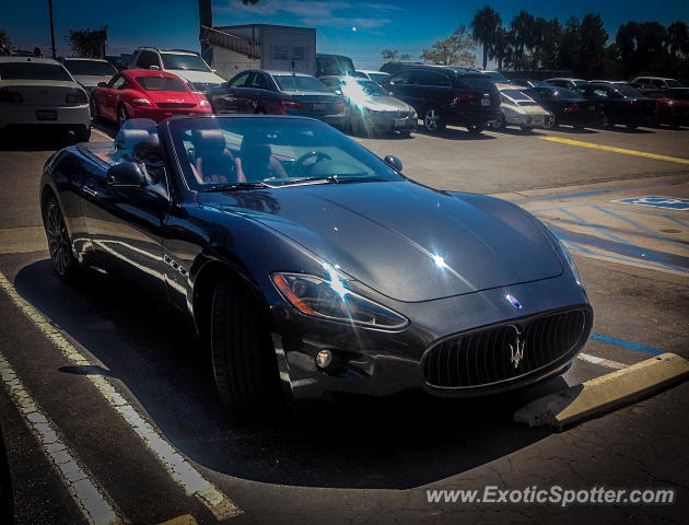 Maserati GranCabrio spotted in Los Angeles, California