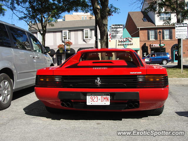 Ferrari Testarossa spotted in Burlington,On, Canada