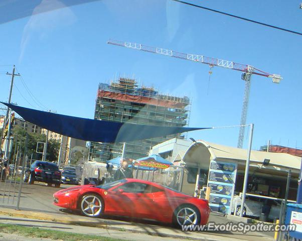 Ferrari 458 Italia spotted in Sydney, Australia