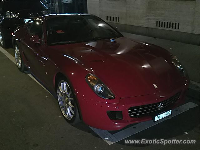 Ferrari 599GTB spotted in Bern, Switzerland