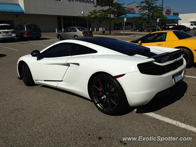 Mclaren MP4-12C spotted in Toronto, Ontario, Canada