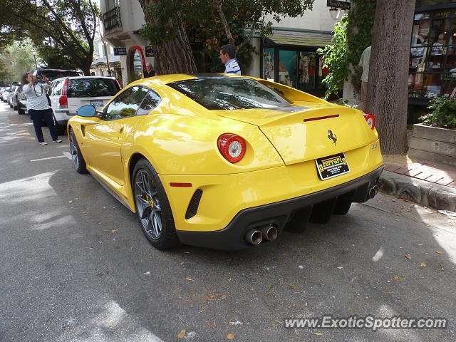 Ferrari 599GTO spotted in Carmel, California