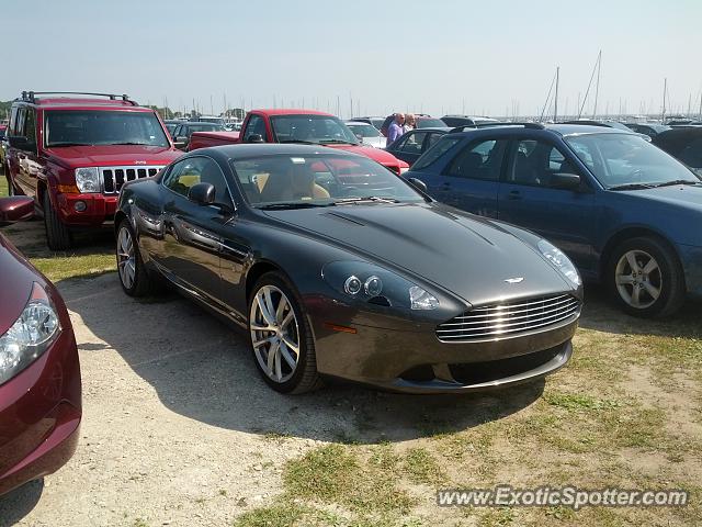 Aston Martin DB9 spotted in Milwaukee, Wisconsin