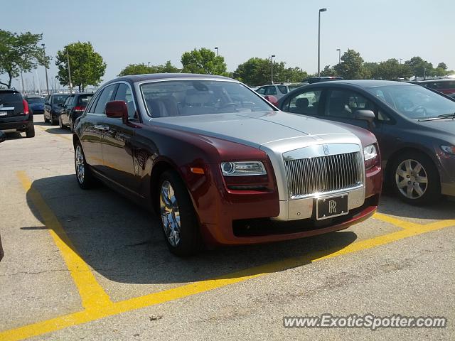 Rolls Royce Ghost spotted in Milwaukee, Wisconsin