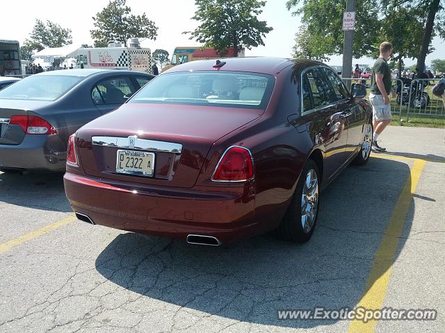 Rolls Royce Ghost spotted in Milwaukee, Wisconsin