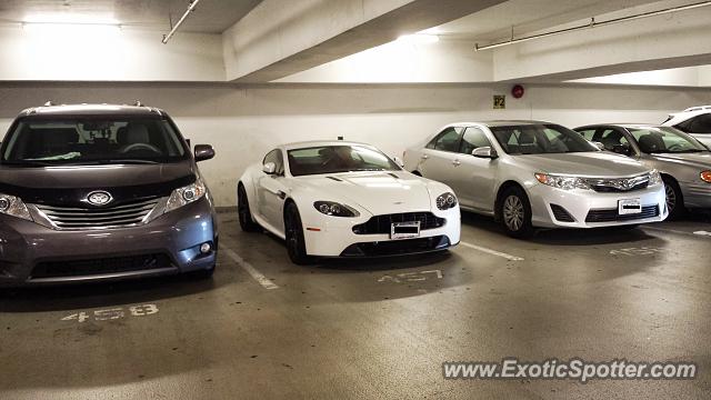 Aston Martin Vantage spotted in Richmond, Canada