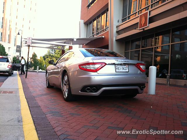 Maserati GranTurismo spotted in Tysons Corner, Virginia