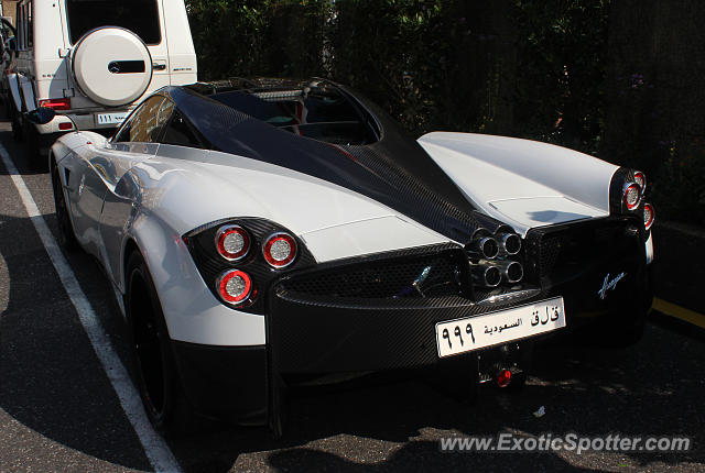 Pagani Huayra spotted in London, United Kingdom