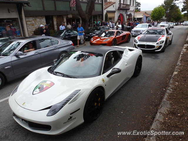 Ferrari 458 Italia spotted in Carmel, California