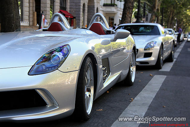 Mercedes SLR spotted in Berlin, Germany