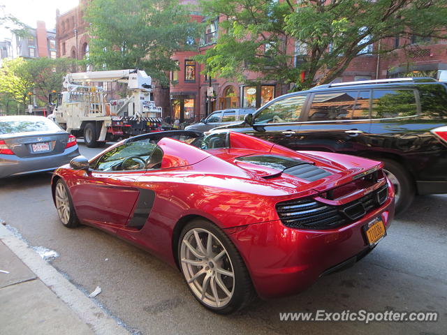 Mclaren MP4-12C spotted in Boston, Massachusetts