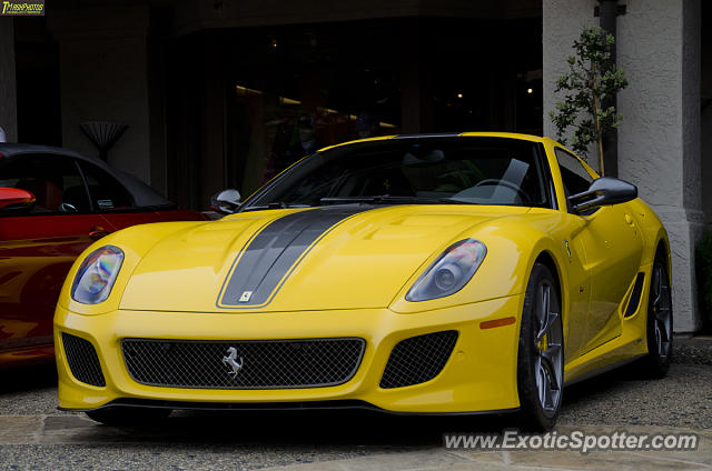 Ferrari 599GTO spotted in Pebble Beach, California