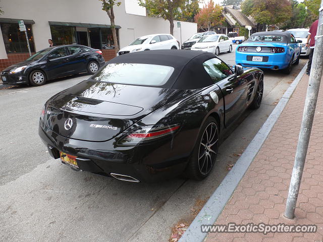 Mercedes SLS AMG spotted in Carmel, California