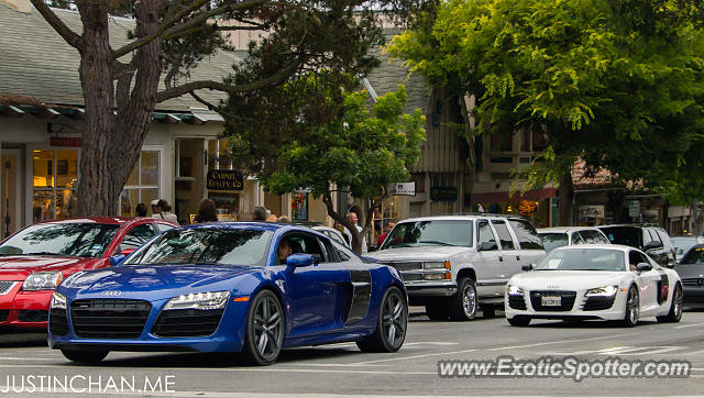 Audi R8 spotted in Carmel, California