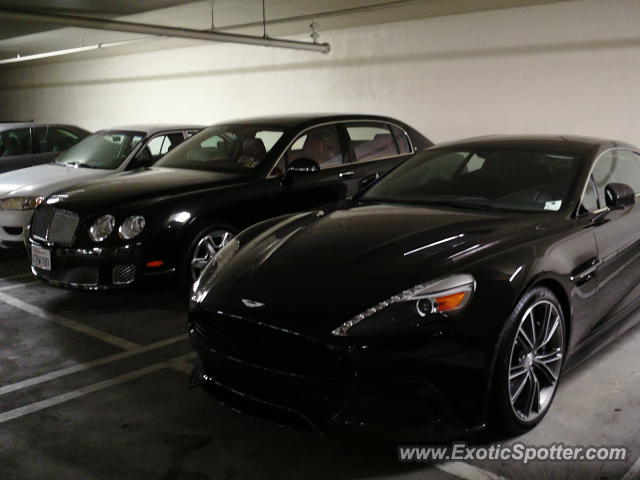 Aston Martin Vanquish spotted in Beverly Hills, California