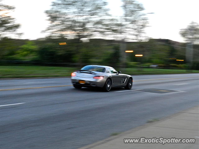 Mercedes SLS AMG spotted in Brooklyn, New York