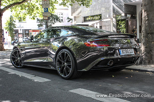 Aston Martin Vanquish spotted in Berlin, Germany